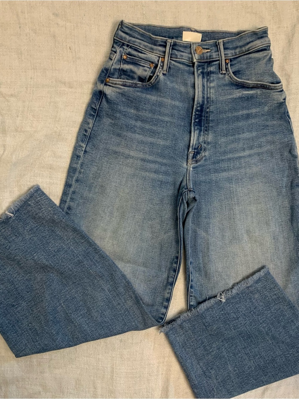 MOTHER The Maven Ankle Fray Bitchin’ size 25 - Picture 3 of 10